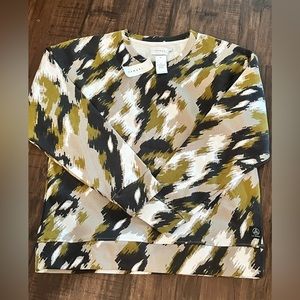 TOPMAN Oversized Crew Neck Sweatshirt Mens Size XS, NWT